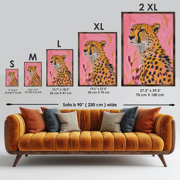 Wallity GE138-L Cuadro Decorativo Multicolor